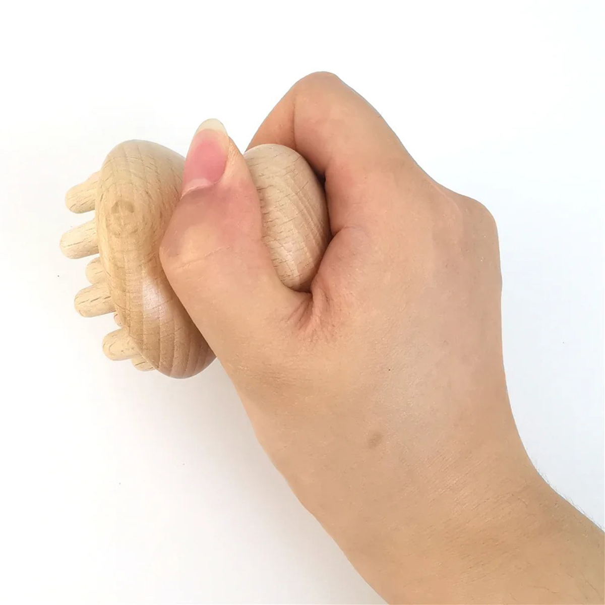 榉木小章鱼疗愈按摩器
